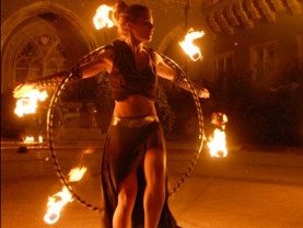Hula Hoop ogniowe, składane