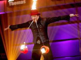 Zestaw ogniowy do diabolo